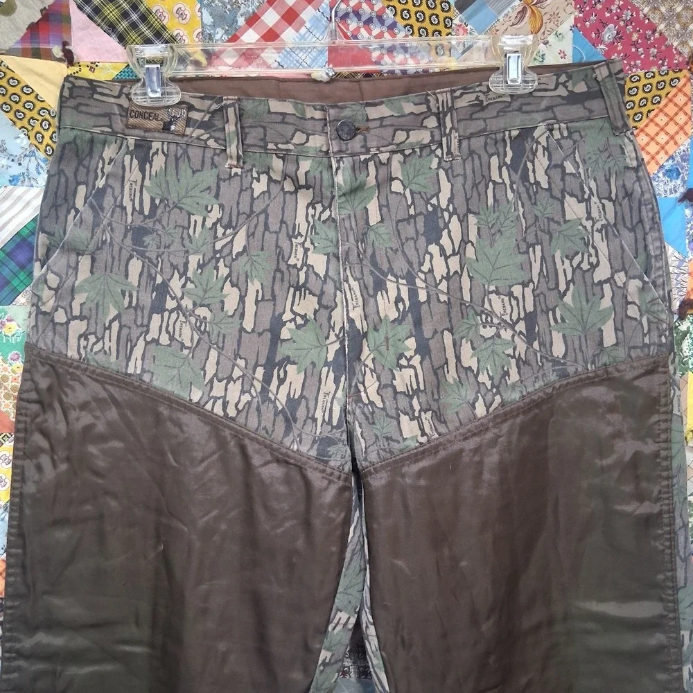 Vintage Winchester Trebark Conceal Camo Brush Guard Pants Size 38‎ Hunting